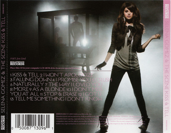 Selena Gomez & The Scene : Kiss & Tell (CD, Album, Enh)