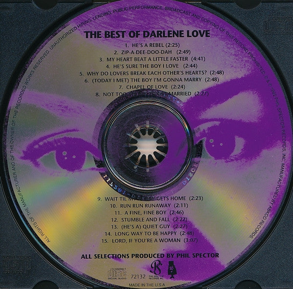 Darlene Love : The Best Of Darlene Love (CD, Comp)