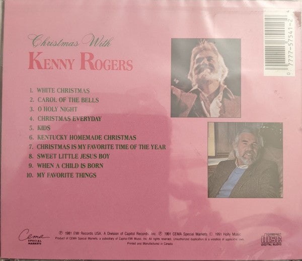 Kenny Rogers : Christmas With Kenny Rogers (CD, Album, RE)