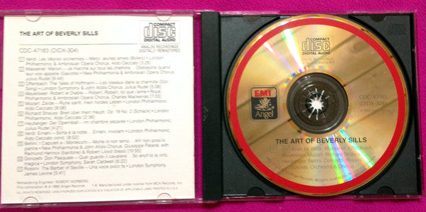 Beverly Sills : The Art Of Beverly Sills (CD, Comp, RM)