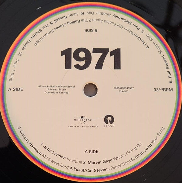 Various : 1971 - The Year That Music Changed Everything (2xLP, Comp, Ltd)