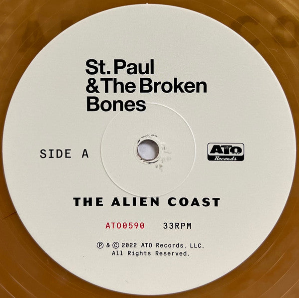 St. Paul & The Broken Bones : The Alien Coast (LP, Album, Ltd, Gol)