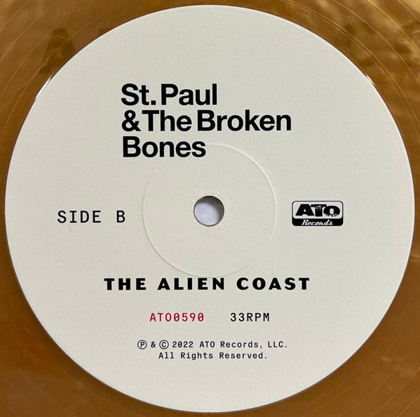 St. Paul & The Broken Bones : The Alien Coast (LP, Album, Ltd, Gol)