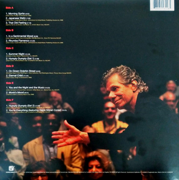 Chick Corea Akoustic Band With John Patitucci And Dave Weckl : Live (3xLP, Album, RE)