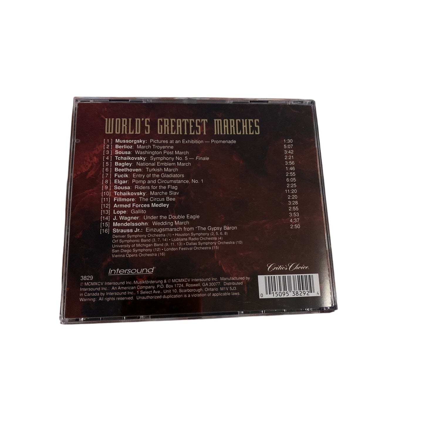 Various - World’s Greatest Marches (3xCD Box)