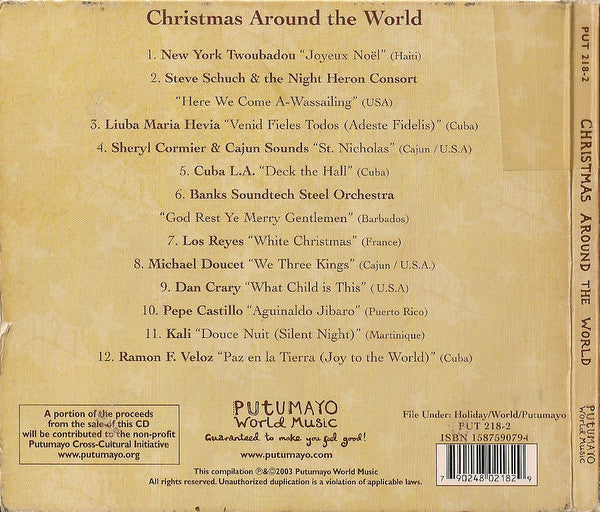 Various : Christmas Around The World (CD, Comp, RE)