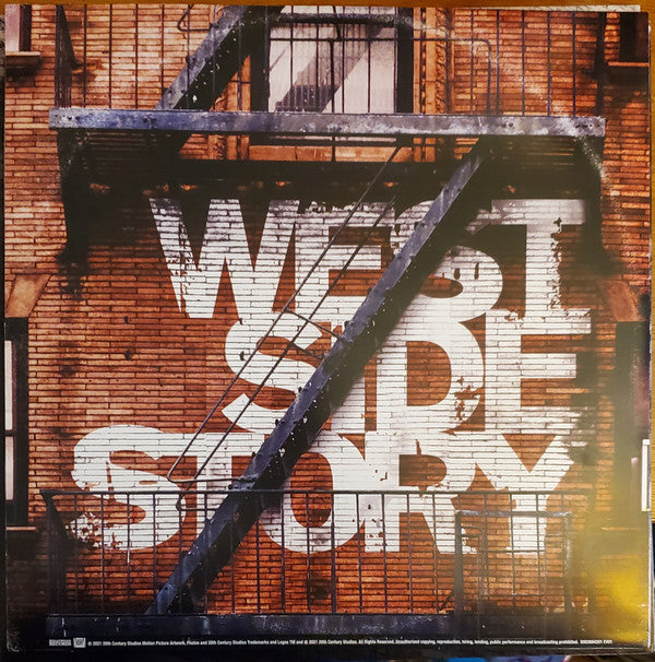 Leonard Bernstein, Stephen Sondheim : West Side Story (Original Motion Picture Soundtrack) (2xLP, Album, Blu)