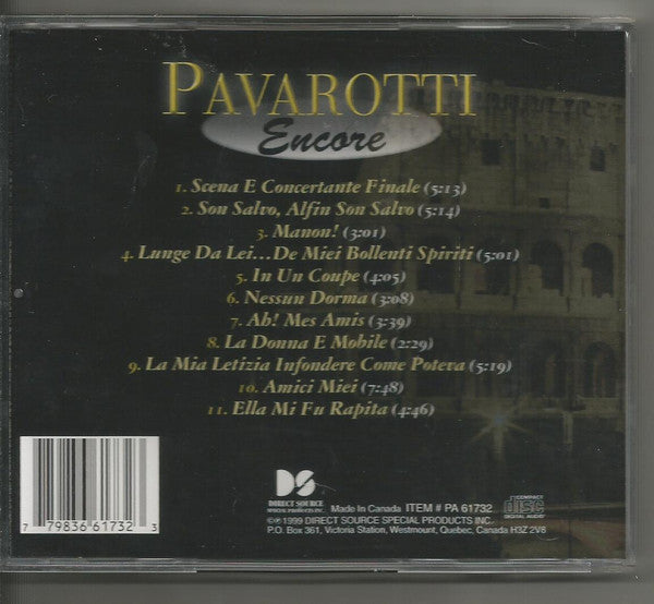 Luciano Pavarotti : Encore (CD)