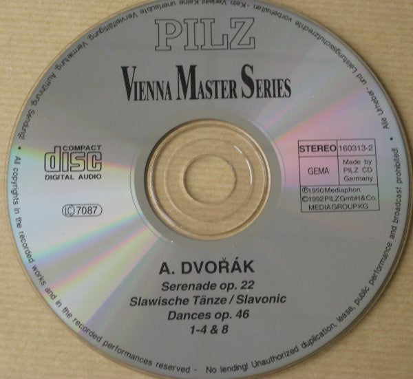 Antonín Dvořák : CD 1: Symphony No. 8 / CD 2: String Serenade / Slavonic Dances (2xCD)