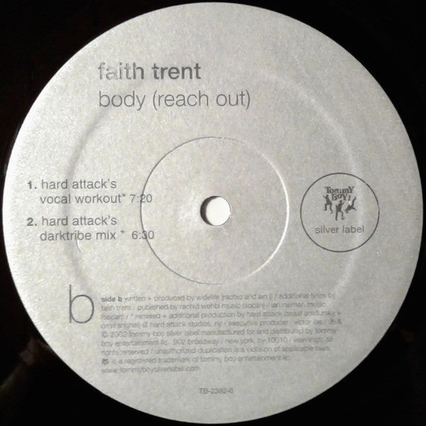 Faith Trent : Body (Reach Out) (12")