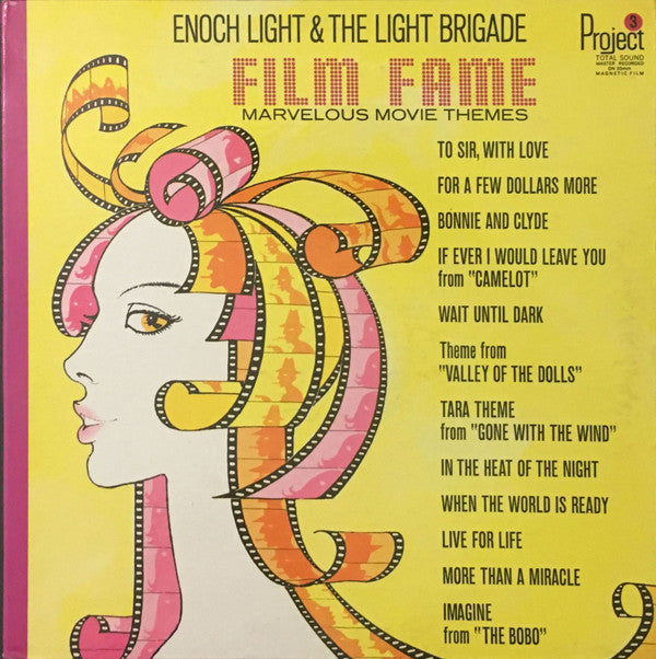Enoch Light And The Light Brigade : Film Fame - Marvelous Movie Themes (LP, Album, Gat)