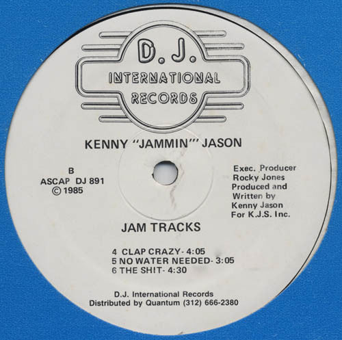 Kenny "Jammin" Jason : Jam Tracks (12")