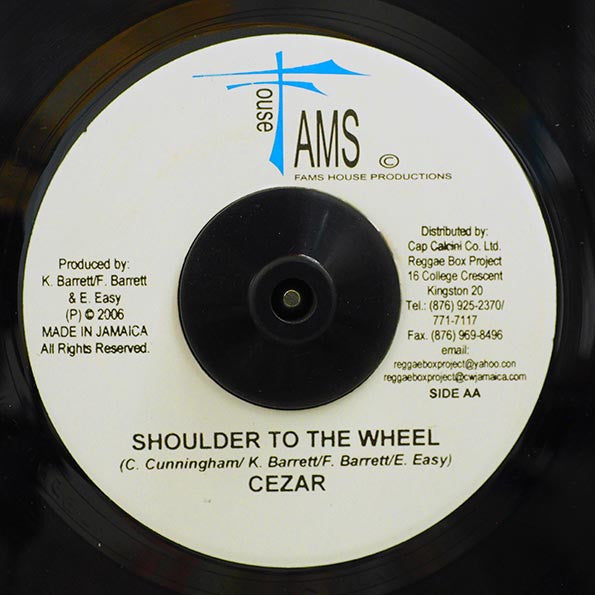 Ghost (6) / Cezar (3) : Heaven's Above / Shoulder To The Wheel (7")