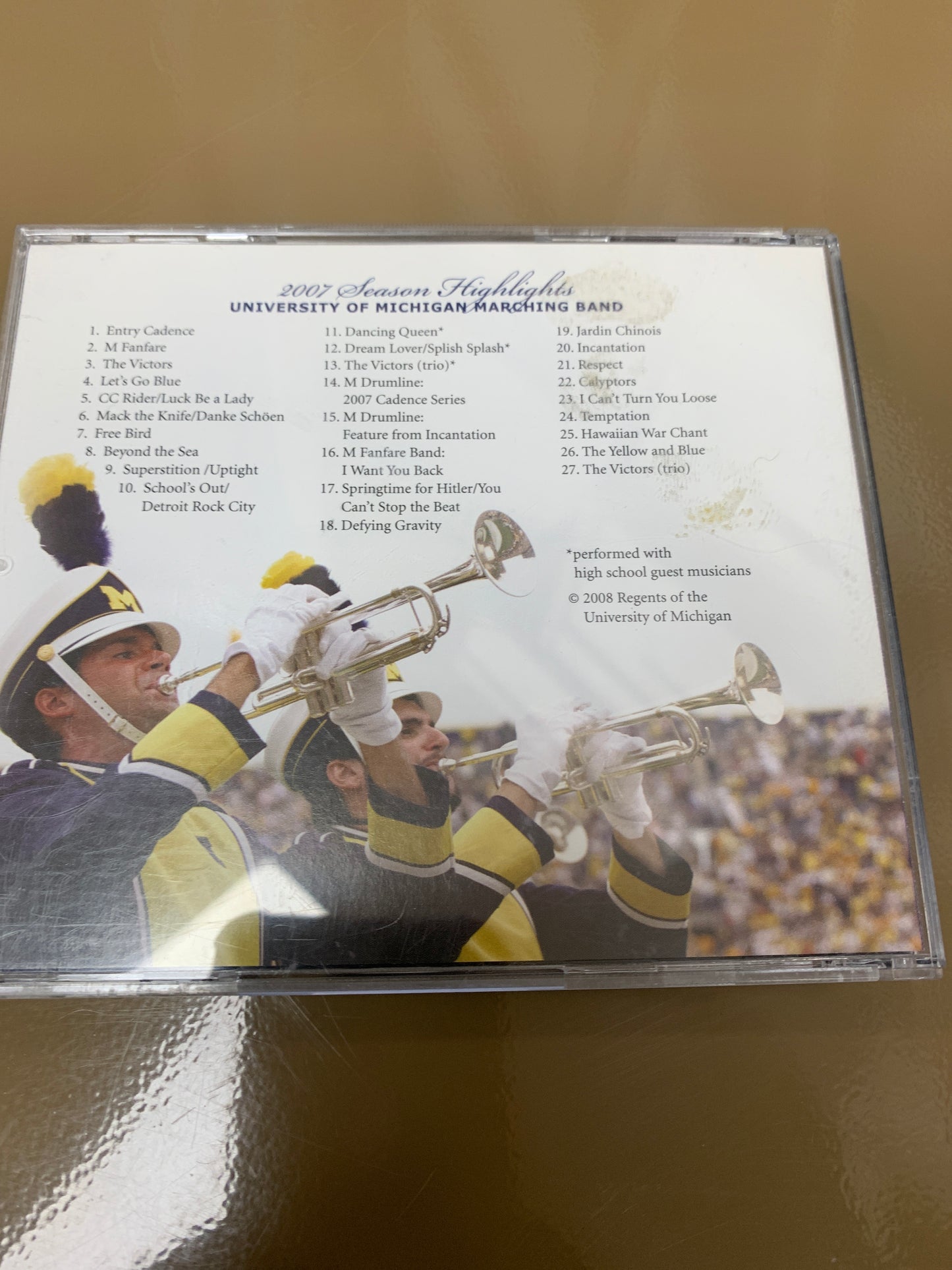 The University Of Michigan Marching Band - 2007 Season Highlights (CD)