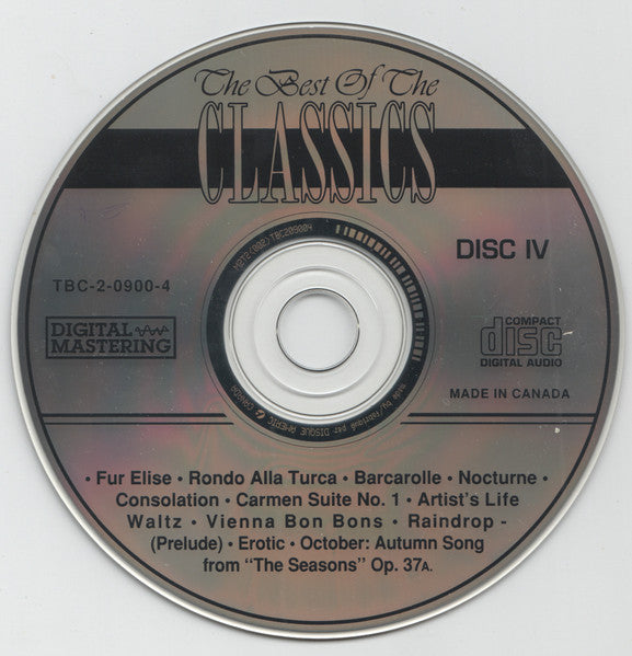 No Artist : The Best Of The Classics Vol. 4 (CD)