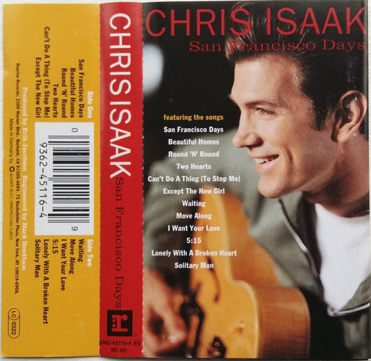 Chris Isaak : San Francisco Days (Cass, Album)