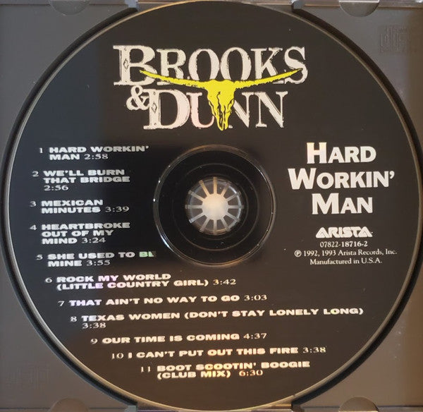 Brooks & Dunn : Hard Workin' Man (CD, Album)