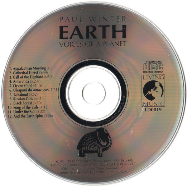 Paul Winter (2) : Earth: Voices Of A Planet (CD, Album)