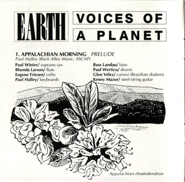 Paul Winter (2) : Earth: Voices Of A Planet (CD, Album)