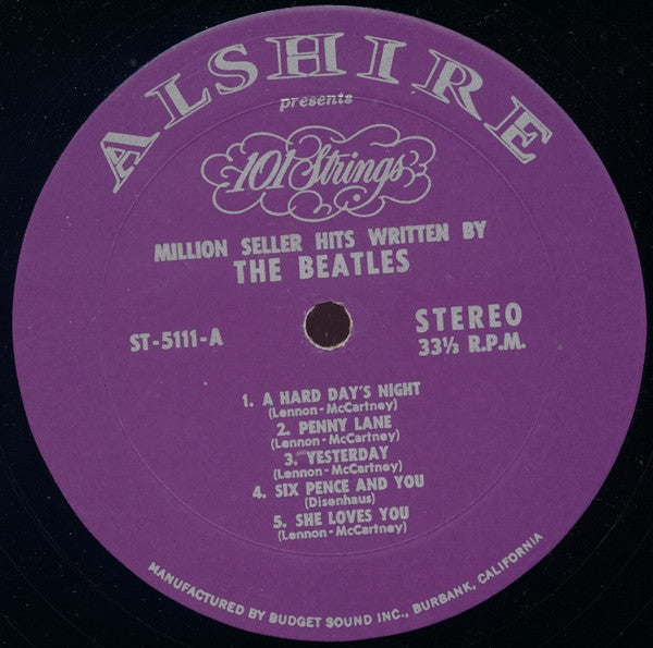 101 Strings : Play Hits Written By The Beatles (LP)