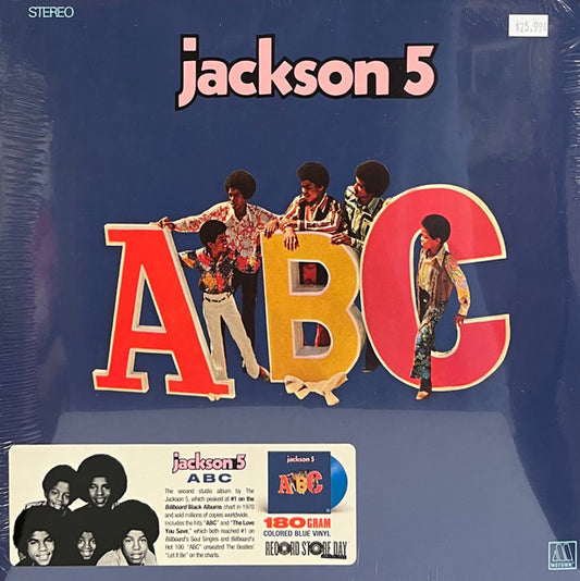 The Jackson 5 : ABC (LP, Album, RSD, RE, Blu)