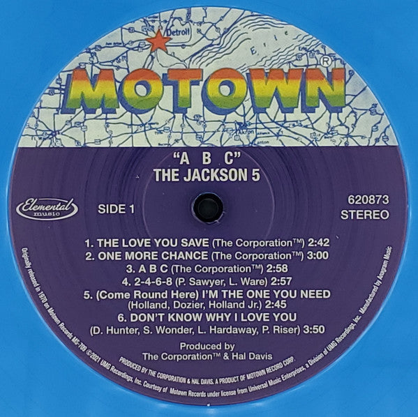 The Jackson 5 : ABC (LP, Album, RSD, RE, Blu)