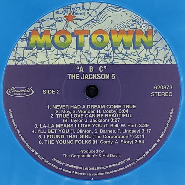 The Jackson 5 : ABC (LP, Album, RSD, RE, Blu)