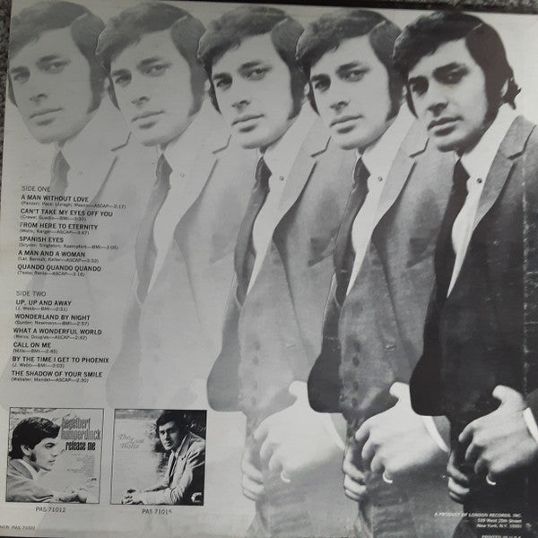 Engelbert Humperdinck : A Man Without Love (LP, Album)