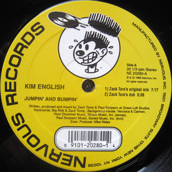 Kim English : Jumpin' And Bumpin' (12")