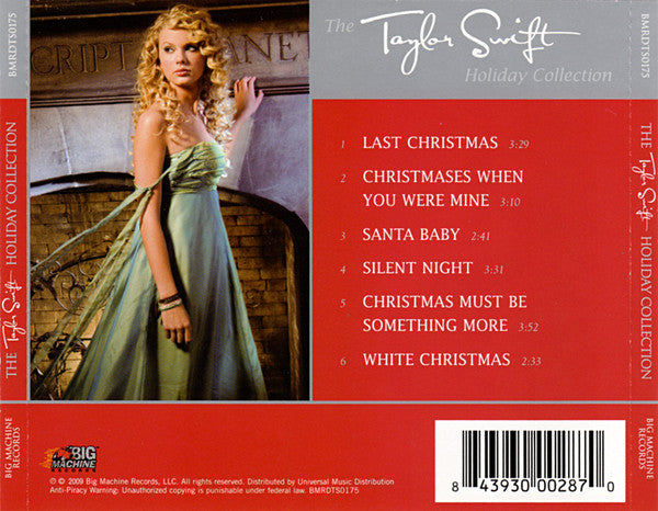 Taylor Swift : The Taylor Swift Holiday Collection (CD, EP)