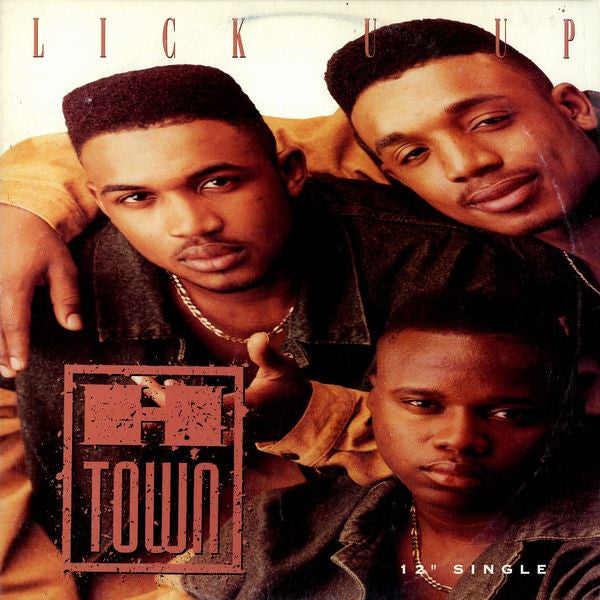 H-Town : Lick U Up (12", Single, Promo)