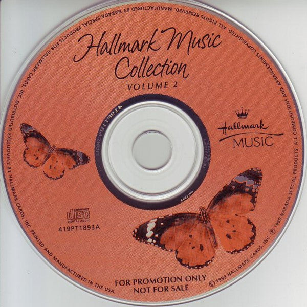Various : Hallmark Music Collection (Relaxing Instrumental Music • Volume 2) (CD, Comp, Promo)