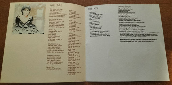 Enya : A Day Without Rain (CD, Album)