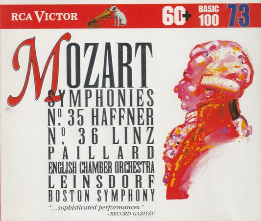 Mozart* – Paillard* / English Chamber Orchestra • Leinsdorf* / Boston Symphony* : Symphonies • No. 35 Haffner • No. 36 Linz (CD, Comp, RE, RM)
