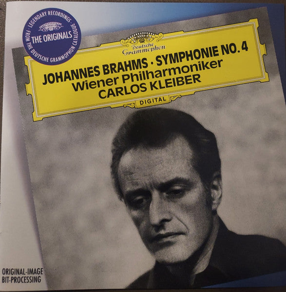 Johannes Brahms, Wiener Philharmoniker, Carlos Kleiber : Symphonie No. 4 (CD, Album, Club, RE, RM)