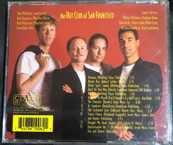 The Hot Club Of San Francisco : The Hot Club Of San Francisco (CD, Album, 24K)