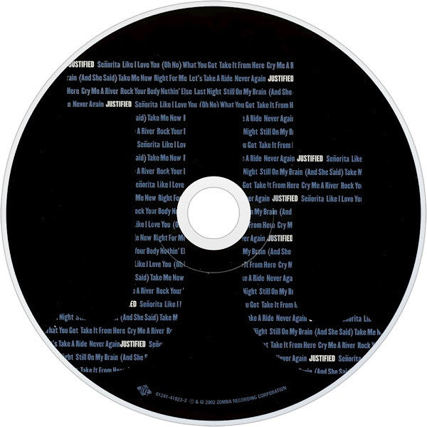Justin Timberlake : Justified (CD, Album)