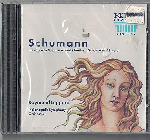 Schumann*, Raymond Leppard, Indianapolis Symphony Orchestra : Overture To Genoveva And Overture, Scherzo And Finale (CD, Album)