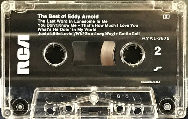 Eddy Arnold : The Best Of Eddy Arnold (Cass, Comp, RE)
