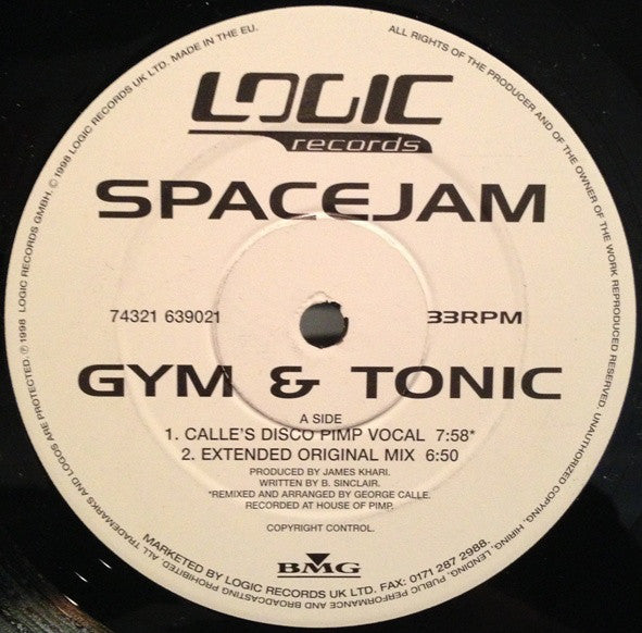 Spacejam : Gym & Tonic (12")
