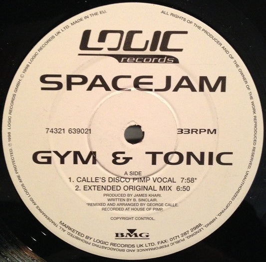 Spacejam : Gym & Tonic (12")