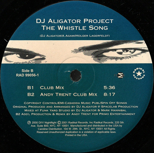 DJ Aligator Project : The Whistle Song (12")