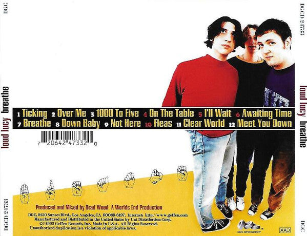 Loud Lucy : Breathe (CD, Album)