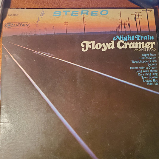 Floyd Cramer : Night Train (LP, Album)