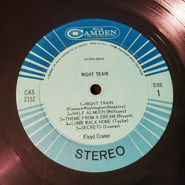 Floyd Cramer : Night Train (LP, Album)