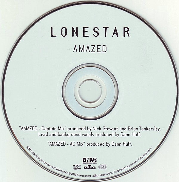 LoneStar (3) : Amazed (CD, Single)