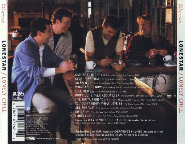 Lonestar (3) : Lonely Grill (CD, Album)