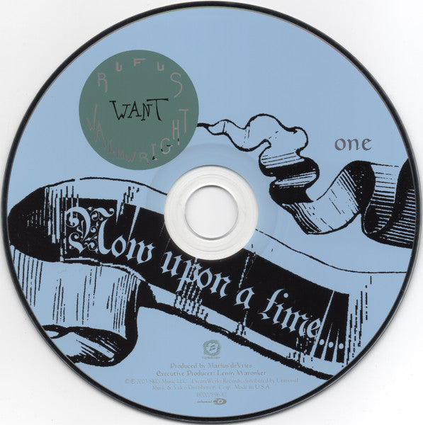 Rufus Wainwright : Want One (CD, Album, Enh, RE)