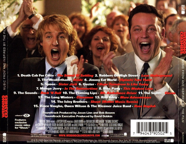Various : Wedding Crashers (Music From And Inspired By The Film)  (CD, Comp, Enh)