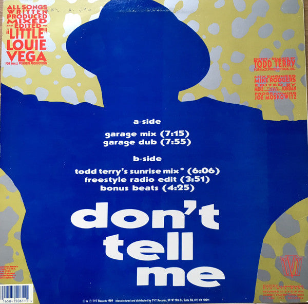 Freestyle Orchestra : Don't Tell Me (12")